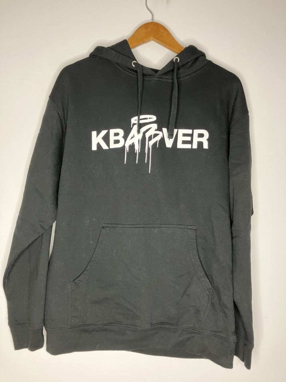 Hoonigan KB43VER A3B Pullover Hoodie Men's L Black Ken Block Sweatshirt